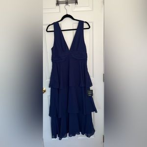 Lulu’s Navy Maxi Dress Size XL